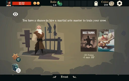 Pirates Outlaws ڈاؤن لوڈ کریں – بہترین Roguelike کارڈ گیم - Screenshot 19