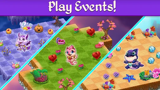 Merge Dragons ڈاؤن لوڈ کریں – دلچسپ ڈریگن پزل گیم - Screenshot 13