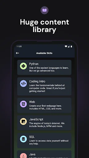 Enki: کوڈنگ سیکھنے کے لیے بہترین ایپ – Python اور Lua سیکھیں - Screenshot 4