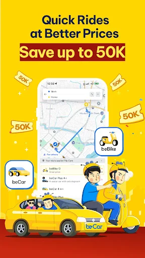 be – Multi-Service Platform ڈاؤن لوڈ کریں | بہترین رائیڈ ہیلنگ ایپ - Screenshot 5