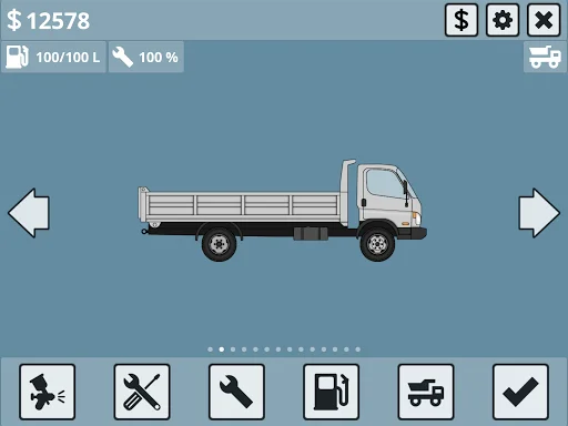 Mini Trucker ڈاؤن لوڈ کریں – بہترین 2D آف روڈ ٹرک سمیلیٹر گیم - Screenshot 9