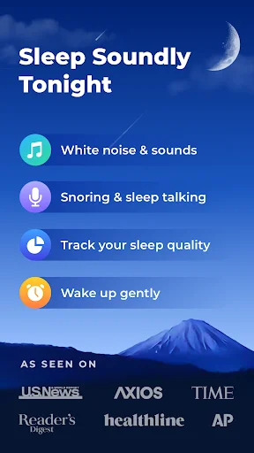ShutEye: Sleep Tracker ڈاؤن لوڈ کریں – بہتر نیند کے لیے بہترین ایپ - Screenshot 1