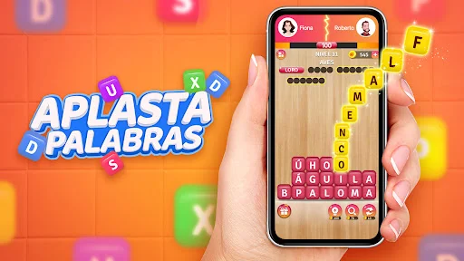 Aplasta Palabras ڈاؤن لوڈ کریں – ہسپانوی سیکھیں اور الفاظ کا کھیل کھیلیں - Screenshot 8