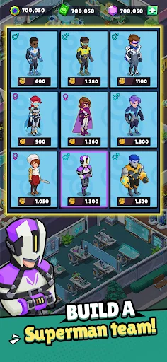 Idle Superpower School ڈاؤن لوڈ کریں – سپر پاور اسکول گیم - Screenshot 11