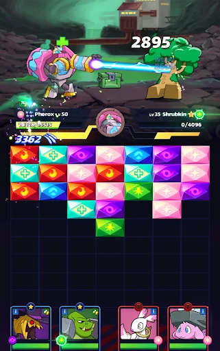 Mana Monsters ڈاؤن لوڈ کریں – بہترین ٹیکٹیکل پزل RPG گیم - Screenshot 7