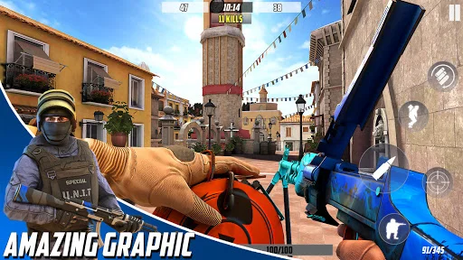 Hazmob: FPS Gun Shooting Game ڈاؤن لوڈ کریں – بہترین ایکشن گیم - Screenshot 11