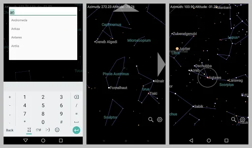 Constellation Map ڈاؤن لوڈ کریں – ستاروں کا مشاہدہ مفت میں - Screenshot 3
