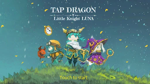 Tap Dragon: Little Knight Luna ڈاؤن لوڈ کریں – بہترین آئیڈل آر پی جی - Screenshot 17