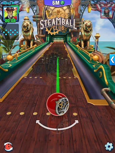 Bowling Crew ڈاؤن لوڈ کریں – بہترین تھری ڈی بولنگ گیم - Screenshot 11