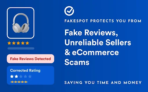 Fakespot کو ڈاؤن لوڈ کریں – آن لائن خریداری کے لیے بہترین سکیم ڈیٹیکٹر - Screenshot 1