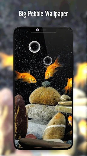 Fish On Screen 3D Wallpaper ڈاؤن لوڈ کریں – بہترین لائیو وال پیپر - Screenshot 6