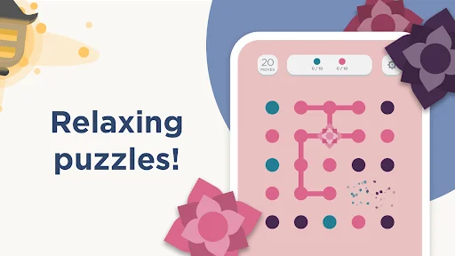 Two Dots ڈاؤن لوڈ کریں – رنگین ڈاٹس ملائیں اور دلچسپ پہیلیاں حل کریں - Screenshot 21