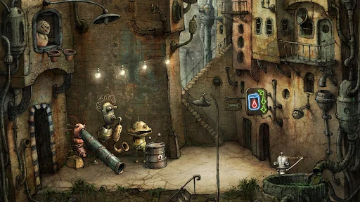 Machinarium ڈاؤن لوڈ کریں – روبوٹ سٹی ایڈونچر گیم پلے - Screenshot 22