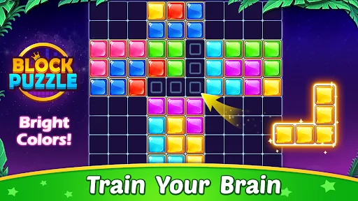 Block Puzzle ڈاؤن لوڈ کریں – کلاسک ٹیٹریس اسٹائل آف لائن گیم - Screenshot 26