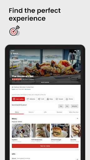 Yelp ایپ ڈاؤن لوڈ کریں – بہترین ریستوران اور سروسز تلاش کریں - Screenshot 13