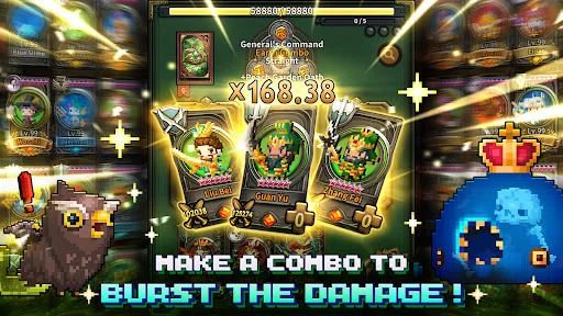 Triple Fantasy ڈاؤن لوڈ کریں – کارڈ آر پی جی اور پکسل حکمت عملی - Screenshot 13