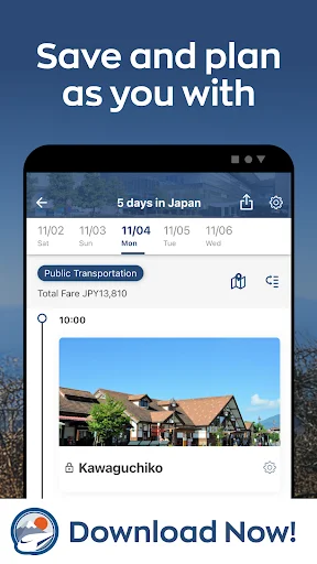 Japan Travel ایپ ڈاؤن لوڈ کریں – جاپان کا سفر اور ٹرین گائیڈ - Screenshot 8