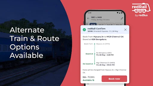Train Ticket Booking App ڈاؤن لوڈ کریں – IRCTC کنفرم ٹکٹ اور لائیو اسٹیٹس - Screenshot 5