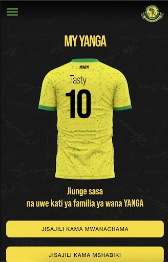 Yanga SC ایپ ڈاؤن لوڈ کریں – ینگ افریقن کلب کی تازہ ترین اپ ڈیٹس - Screenshot 10