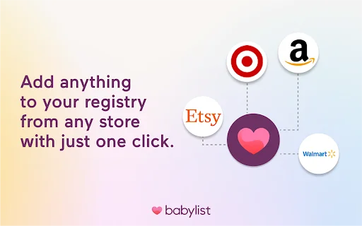 Add to Babylist Button ڈاؤن لوڈ کریں – آن لائن خریداری کے لیے بہترین - Screenshot 1