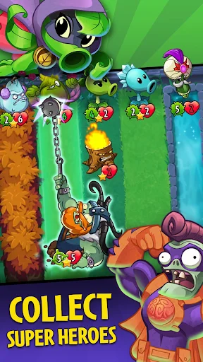 Plants vs. Zombies™ Heroes ڈاؤن لوڈ کریں – کارڈ گیم ایڈونچر - Screenshot 7