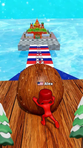 Snow Race 3D ڈاؤن لوڈ کریں – بہترین برفانی ریسنگ گیم - Screenshot 24