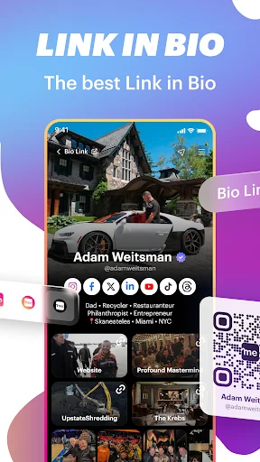 Linkme ڈاؤن لوڈ کریں – سوشل نیٹ ورکنگ اور شیئرنگ کے لیے بہترین ایپ - Screenshot 1