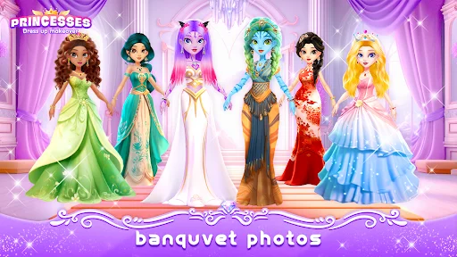 Girl Game: Princess Makeup ڈاؤن لوڈ کریں – بہترین فیشن اور ڈریس اپ گیم - Screenshot 9