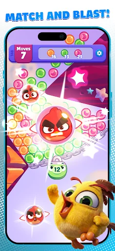 Angry Birds Dream Blast ڈاؤن لوڈ کریں – دلچسپ پزل ایڈونچر - Screenshot 2