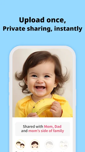 Babyfolio ڈاؤن لوڈ کریں – بچوں کی یادگار تصاویر اور خاندانی البم - Screenshot 3
