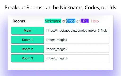 Google Meet Breakout Rooms ڈاؤن لوڈ کریں – اساتذہ کے لیے بہترین مفت ٹول - Screenshot 4