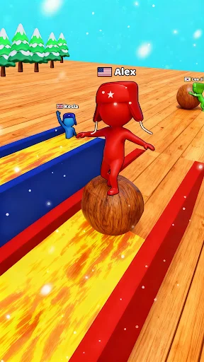 Snow Race 3D ڈاؤن لوڈ کریں – بہترین برفانی ریسنگ گیم - Screenshot 18