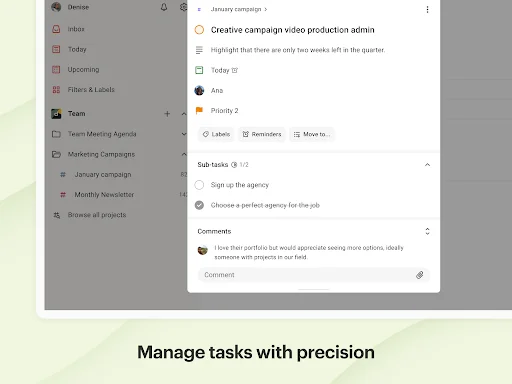 Todoist ایپ ڈاؤن لوڈ کریں – اپنے کاموں کو منظم اور ٹریک کریں - Screenshot 10