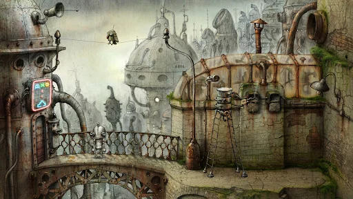 Machinarium ڈاؤن لوڈ کریں – روبوٹ سٹی ایڈونچر گیم پلے - Screenshot 23